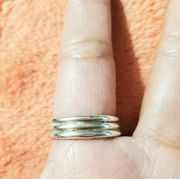 Sterling Silver Ring 925 Made in Mexico - Picture 3 of 4